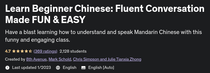 Pictures · Udemy — Learn Beginner Chinese: Fluent Conversation Made FUN & EASY 2020-10