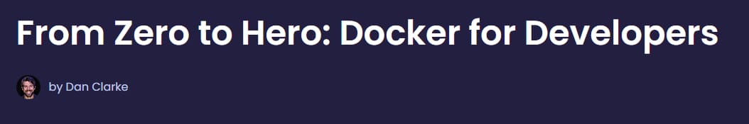 Pictures · Dometrain — From Zero to Hero: Docker for Developers 2024-5