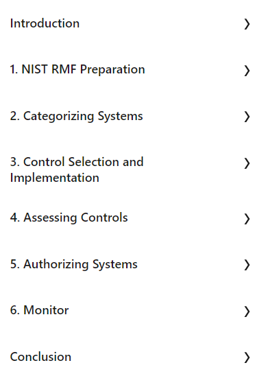 Course topics · LinkedIn — Implementing the NIST Risk Management Framework 2024-10