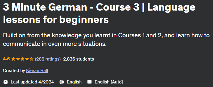 Pictures · Udemy — 3 Minute German – Course 1-2-3-4-5-6-7 | Language lessons for beginners 2024-7