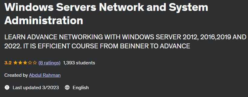 Pictures · Windows Servers Network and System Administration 2023-3