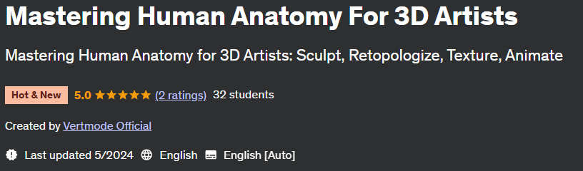 Pictures · Udemy — Mastering Human Anatomy For 3D Artists 2024-5