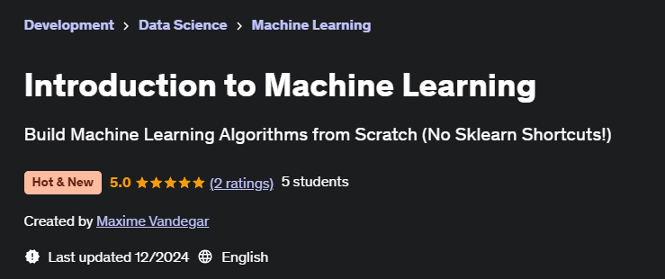 Pictures · Udemy — Introduction to Machine Learning 2024-12