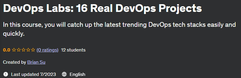 Pictures · Udemy — DevOps Labs: 16 Real DevOps Projects 2023-6