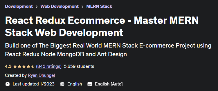 Pictures · Udemy — React Redux Ecommerce – Master MERN Stack Web Development 2022-7