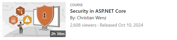 Pictures · Security in ASP.NET Core 2024-10