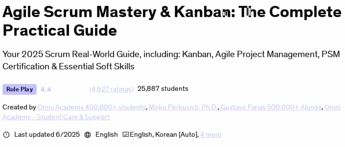 Pictures · Udemy — Agile Scrum Mastery & Kanban: The Complete Practical Guide 2025-6