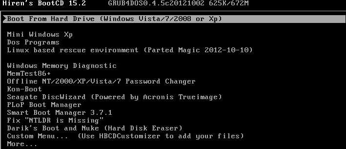 Pictures · Hiren’s BootCD PE v1.0.8 x64