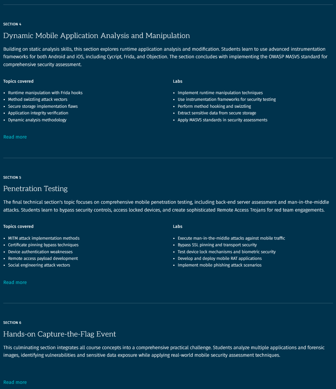 Pictures · SANS — SEC575: iOS and Android Application Security Analysis and Penetration Testing 2019-6