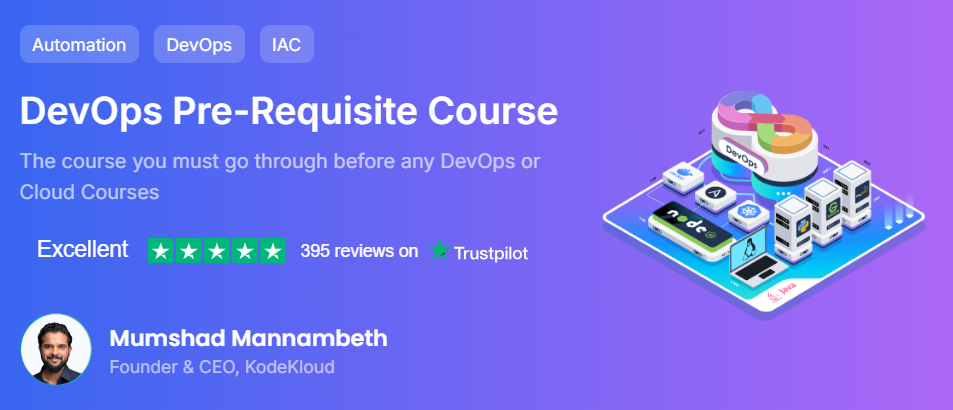 Pictures · KodeKloud — DevOps Pre-Requisite Course 2022-6