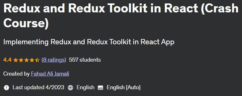 Pictures · Udemy — Redux and Redux Toolkit in React (Crash Course) 2024-6