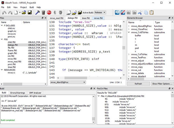 Pictures · Absoft Pro Fortran 2016 16.0 + Gino Graphics 8.0