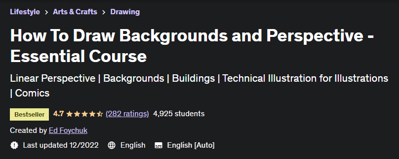Pictures · Udemy — How To Draw Backgrounds and Perspective – Essential Course 2022-12