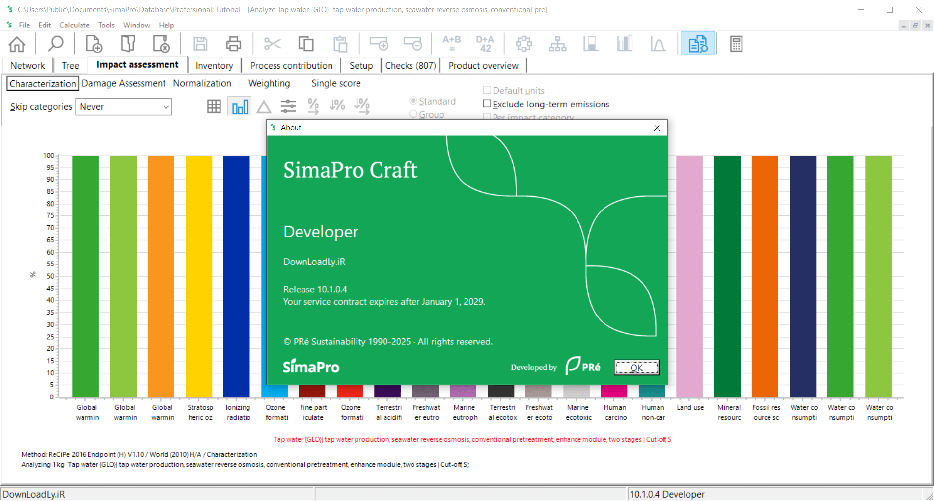 Pictures · SimaPro Craft 10.1
