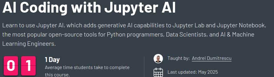 Pictures · ZeroToMastery — AI Coding with Jupyter AI 2025-4