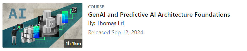 Pictures · GenAI and Predictive AI Architecture Foundations 2024-9