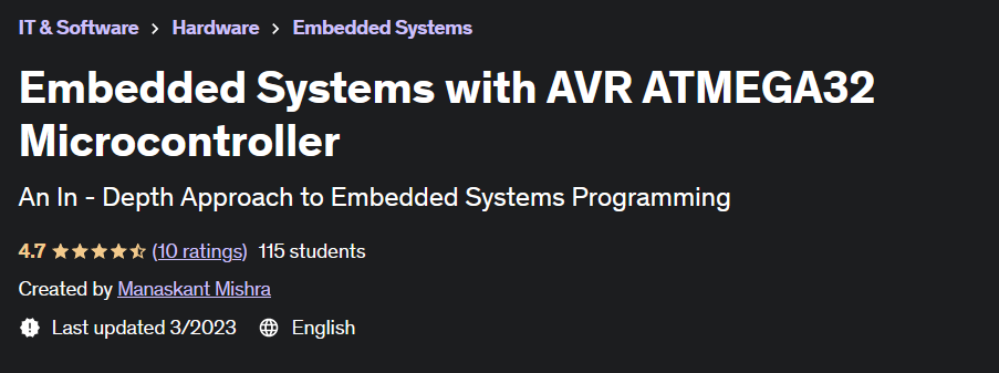 Pictures · Udemy — Embedded Systems with AVR ATMEGA32 Microcontroller 2023-3