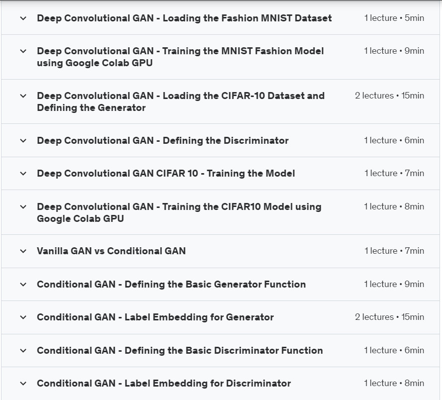 Pictures · Udemy — Keras Deep Learning & Generative Adversarial Networks (GAN) 2023-6