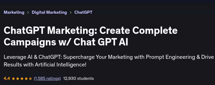 Pictures · Udemy — ChatGPT Marketing: Create Complete Campaigns w/ Chat GPT AI 2025-1