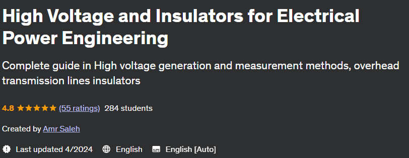 Pictures · High Voltage and Insulators for Electrical Power Engineering 2021-6