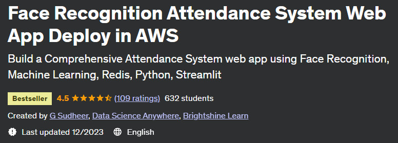 Pictures · Udemy — Face Recognition Attendance System Web App Deploy in AWS 2023-6