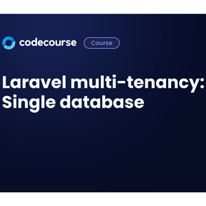 코드 코드 - Laravel 유일한 데이터베이스: Single Database 2020-8