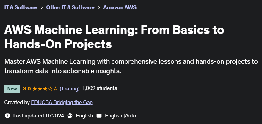 Pictures · Udemy — AWS Machine Learning: From Basics to Hands-On Projects 2024-11