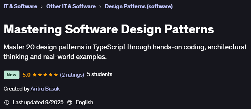 Pictures · Udemy — Mastering Software Design Patterns 2025-7
