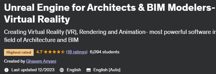 Pictures · Unreal Engine for Architects & BIM Modelers- Virtual Reality 2023-9