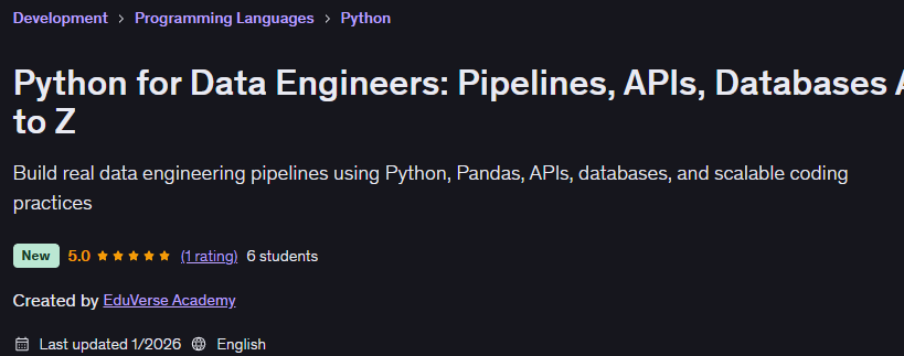 Bilder · Python für Dateningenieure: Pipelines, APIs, Datenbanken A bis Z 2026-1