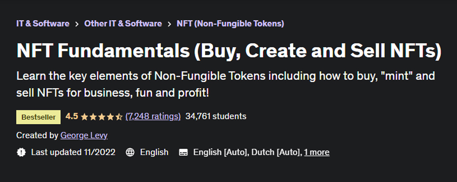 Pictures · Udemy — NFT Fundamentals (Buy, Create and Sell NFTs) 2022-7