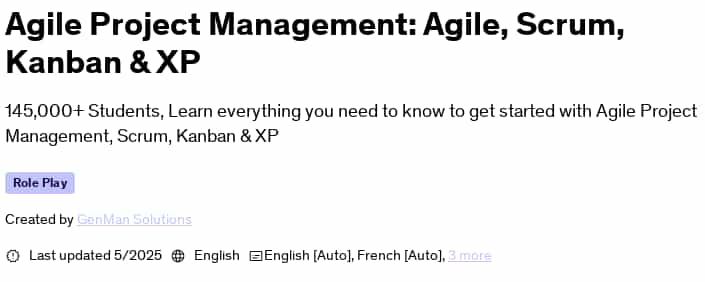 Pictures · Udemy — Agile Project Management: Agile, Scrum, Kanban & XP 2025-5