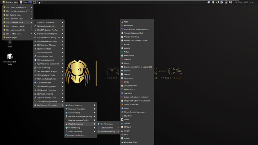 Pictures · Predator-OS v3.5 2025