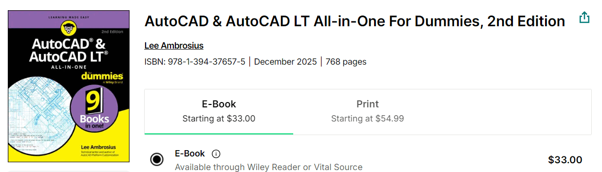 Pictures · Wiley – AutoCAD & AutoCAD LT All-in-One For Dummies 2026