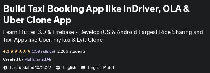 Pictures · Udemy — Build Taxi Booking App like inDriver, OLA & Uber Clone App 2022-6