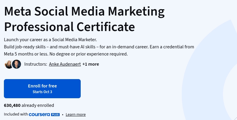 Imágenes · Meta Social Media Marketing Certificado Profesional 2026-10