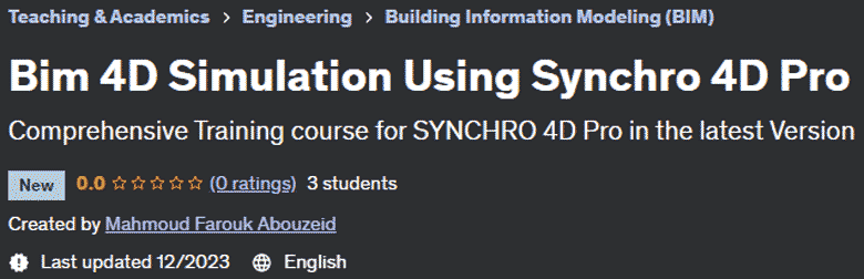 Pictures · Udemy — Bim 4D Simulation Using Synchro 4D Pro 2023-12