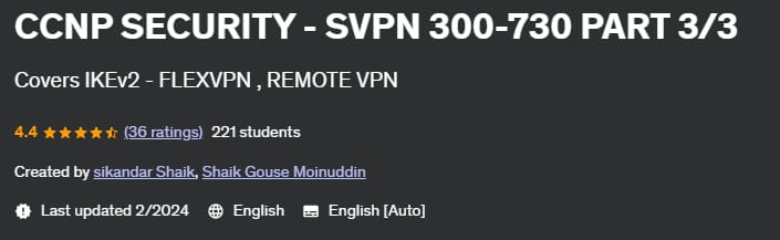 Pictures · Udemy — CCNP SECURITY – SVPN 300-730 PART 3/3 2023-3