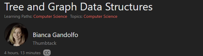 Pictures · Frontend Masters — Tree and Graph Data Structures 2019-5