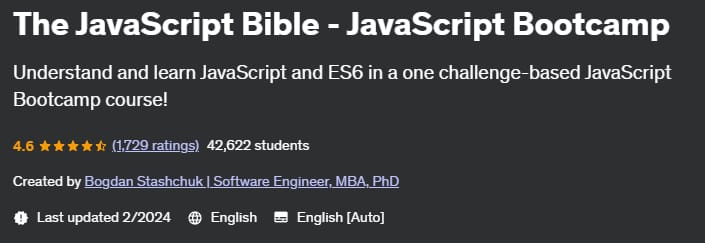 Pictures · Udemy — The JavaScript Bible – JavaScript Bootcamp 2023-3