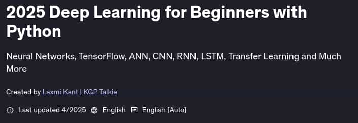 Pictures · 2025 Deep Learning for Beginners with Python 2025-4