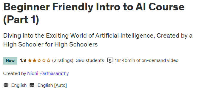 Pictures · Udemy — Beginner Friendly Intro to AI Course (Part 1) 2024-8