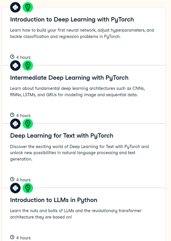 Course topics · Developing Large Language Models 2025-3