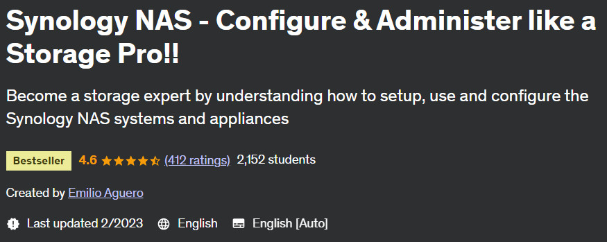 Pictures · Udemy — Synology NAS – Configure & Administer like a Storage Pro!! 2023-2