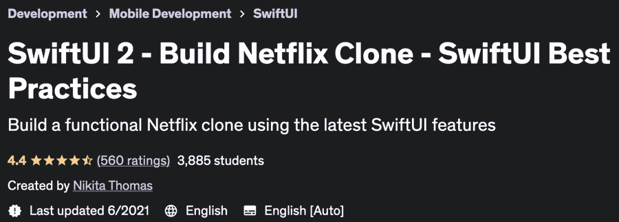 Pictures · Udemy — SwiftUI 2 – Build Netflix Clone – SwiftUI Best Practices 2021-6