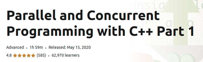 Pictures · LinkedIn — Parallel and Concurrent Programming with C++ Part 1 2020-5