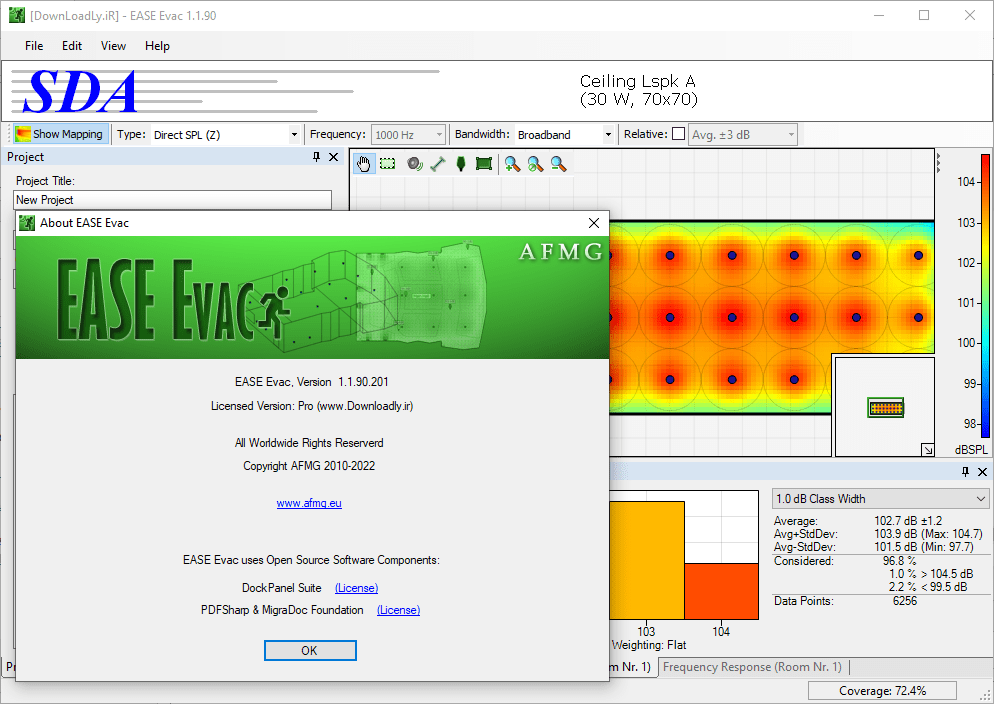 Pictures · EASE Evac 1.1.90