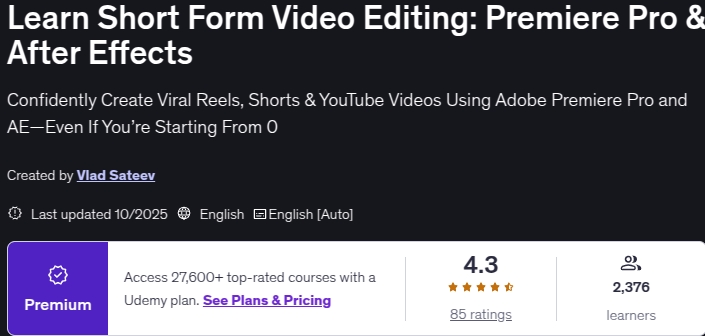 चित्र · वीडियो संपादित करने के लिए संक्षिप्त रूप सीखें: Premiere Pro & After Effects 2025-10