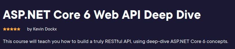 Pictures · Pluralsight — ASP.NET Core 6 Web API Deep Dive 2022-11