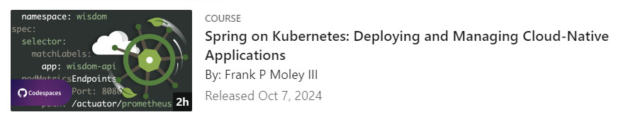Pictures · LinkedIn — Spring on Kubernetes: Deploying and Managing Cloud-Native Applications 2024-10